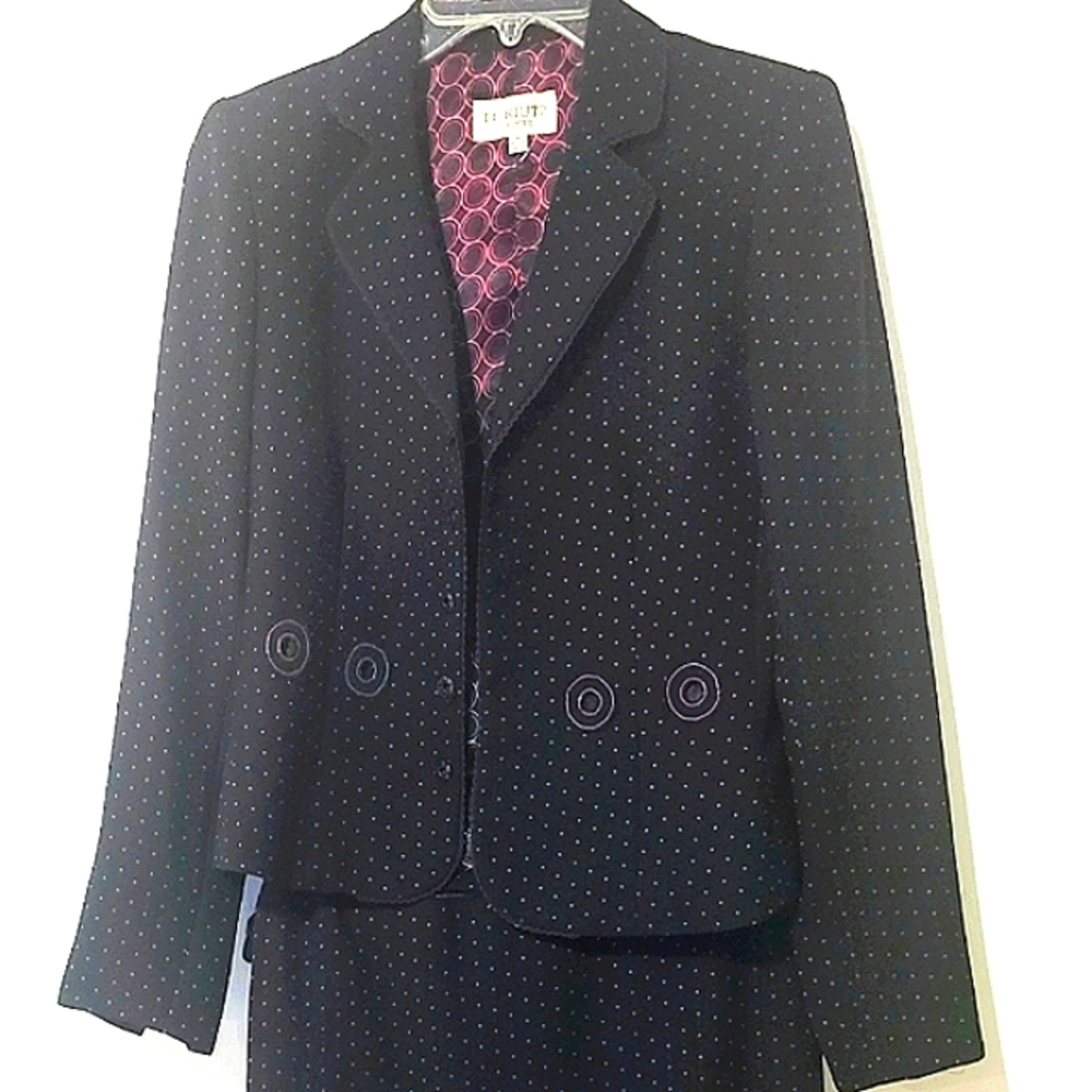 STUDIO 1 WOMEN'S 2PC SKIRT AND BLAZER SIZE 4P